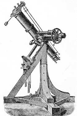 Fraunhoffer Heliometer Drawing