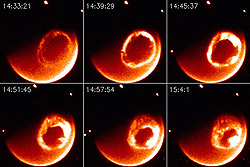 Figure 1:   Image of a solar magnetic loops