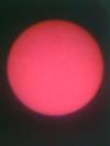 Photo of a Sunspot using a red filter by K Anil Kumar