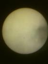 Photo of a Sunspot using a yellow filter by K Anil Kumar